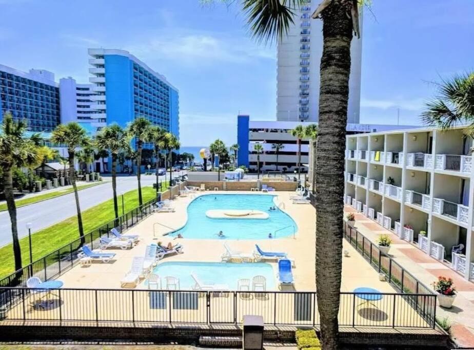 Pool Front & Across From Beach Myrtle Beach Exterior foto