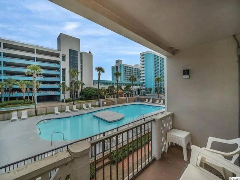 Pool Front & Across From Beach Myrtle Beach Exterior foto
